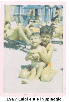 1967 Luigi e Ale in spiaggia